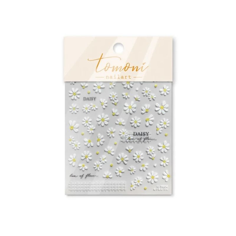 stickers nail art marguerites