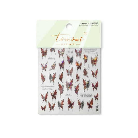 ENCHANTED WINGS NAIL ART STICKERS