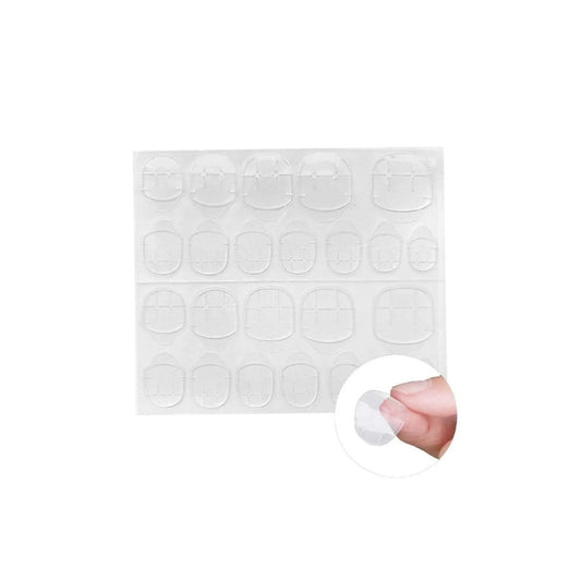 20 feuilles de gel pads pour press on nails