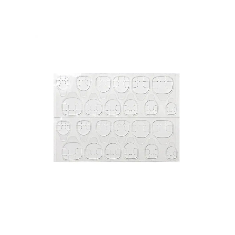 50 feuilles de gel pads pour press on nails ou capsules