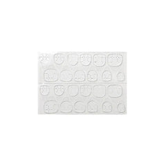 50 feuilles de gel pads pour press on nails ou capsules