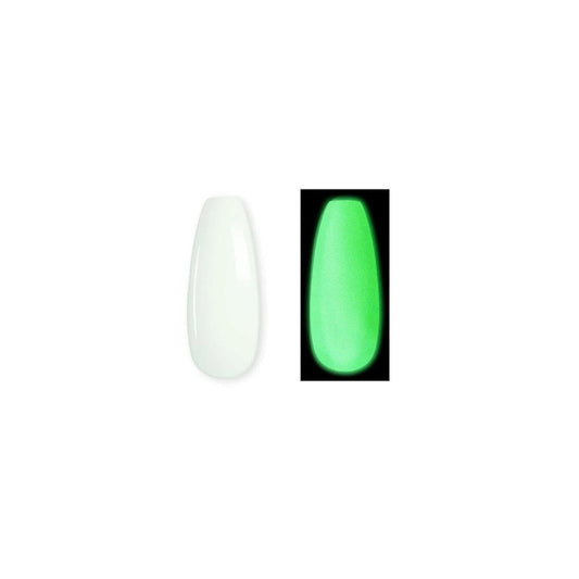 effet fluorescent de notre top coat glow in the dark