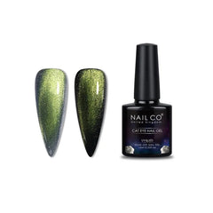 vernis gel cat eye golden aurora