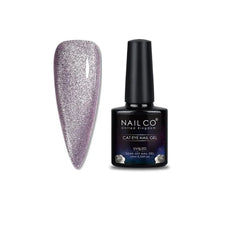 vernis cat eye twilight lavender avec de magnifique reflets violets