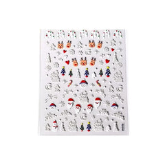 nail stickers x-mas 1