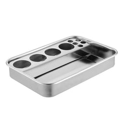 STAINLESS STEEL ORGANIZER FOR MANICURE TOOLS