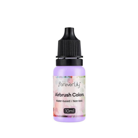 peinture pour aérographe nail at pour dégradé violet pastel