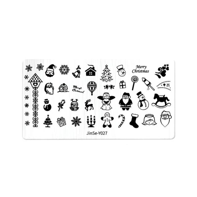 Stamping plate xmas 20