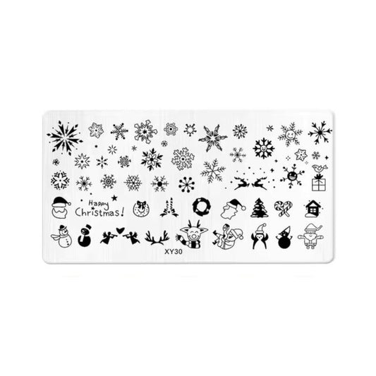 Stamping plate xmas 23