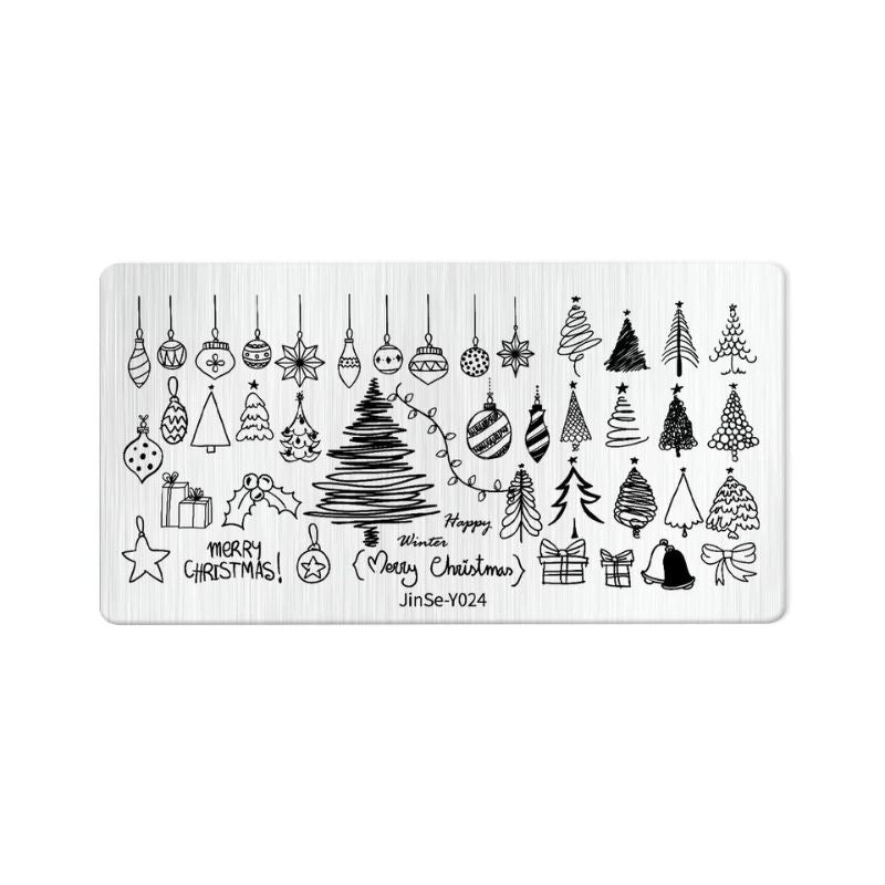 Plaque stamping x-mas 5