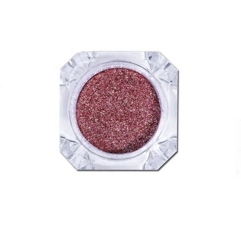 poudre pailletée rose pour le nail art afin d'ajouter une touche de paillettes dans vos vies