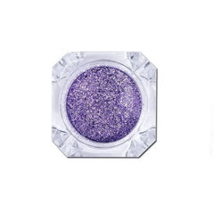 poudre pailletée violette pour le nail art afin d'ajouter une touche de paillettes à vos manucures