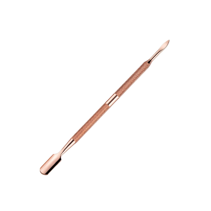 repousse cuticules rose gold avec embout pointu affuté