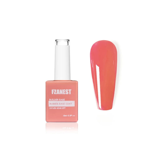 rubber base rouge corail