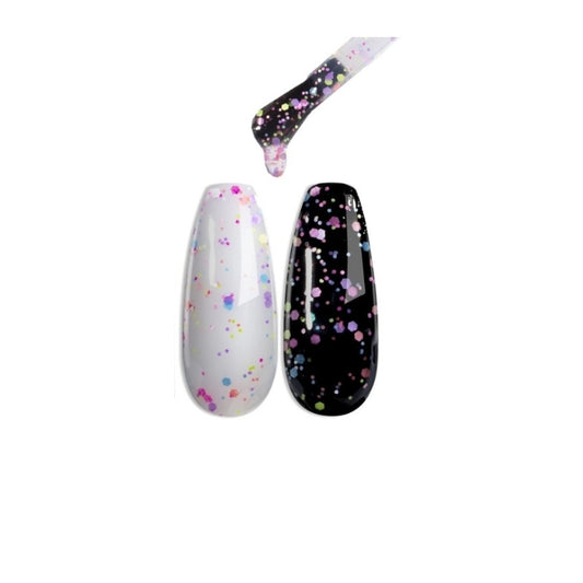 top coat finition confetti brillant