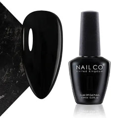 VERNIS SEMI PERMANENT NOIR ULTRA BRILLANT ArtisticNails Paris