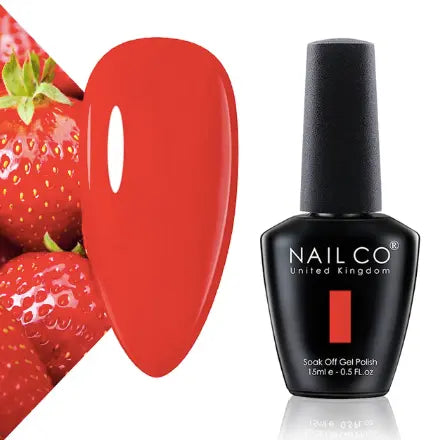 VERNIS SEMI-PERMANENT ROUGE FRAISE