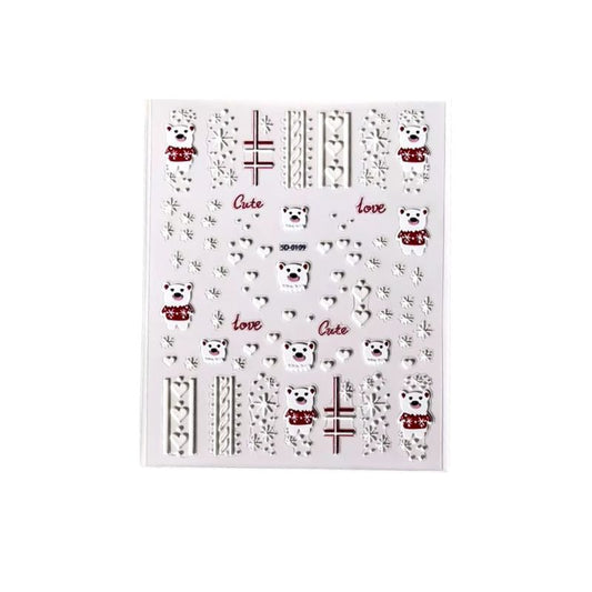 nail stickers x-mas 8