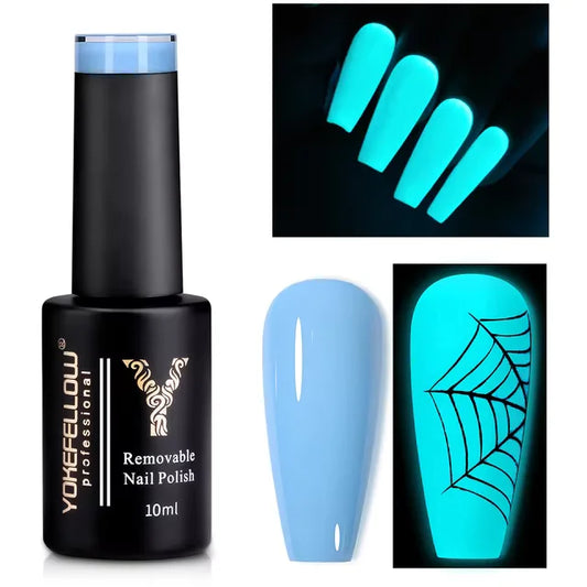 VERNIS SEMI PERMANENT PHOSPHORESCENT BLEU