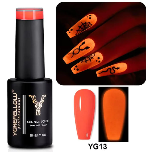 VERNIS SEMI PERMANENT PHOSPHORESCENT ORANGE