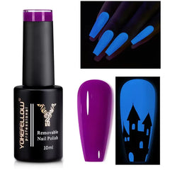 VERNIS SEMI-PERMANENT PHOSPHORESCENT VIOLET FONCÉ