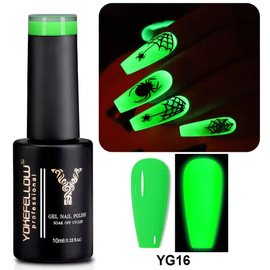 VERNIS SEMI PERMANENT PHOSPHORESCENT VERT